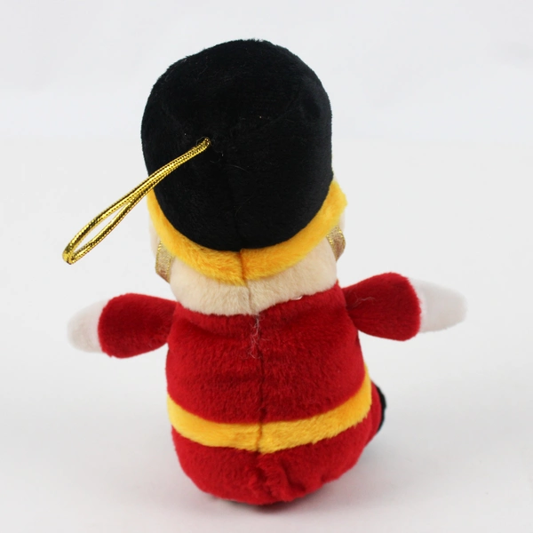 Chosun International Toy Soldier Nutcracker Plush Christmas Ornament 7"