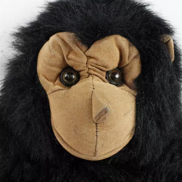 14" Black Plush Stuffed Gorilla Soft Cuddly Toy