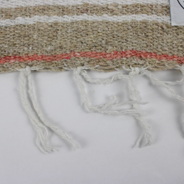 Wakened Apparel Hand Woven/Dyed Cotton Blanket Multicolored