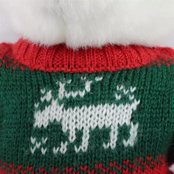 1985 North American Bear Co Vintage Plush Christmas Sweater Bear Noel 17"