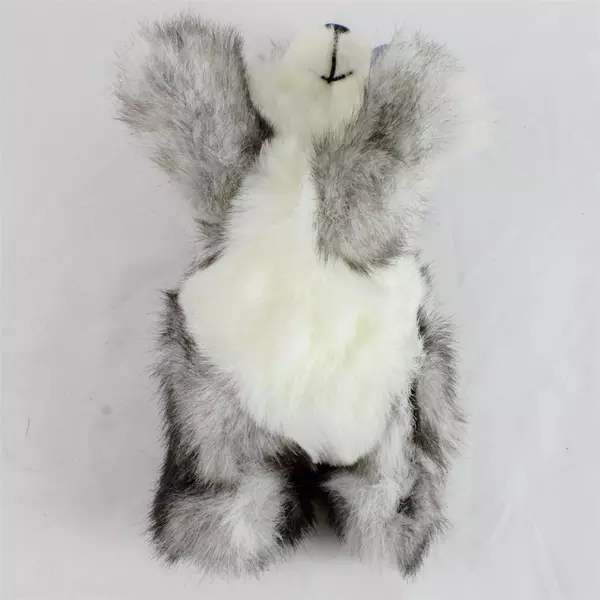 Vintage MJC Purr-fection 1992 Husky Wolf Dog Plush Stuffed Animal Toy