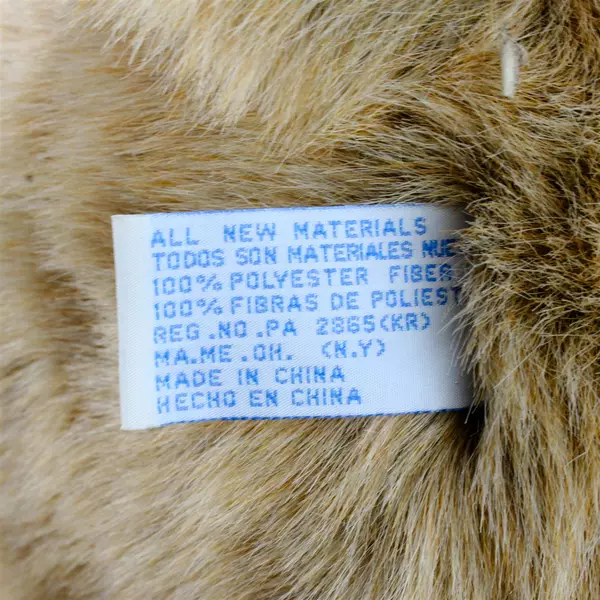 Plush Christmas Teddy Bear w/Candy Cane JC Penney Collection 23" Tall Holiday