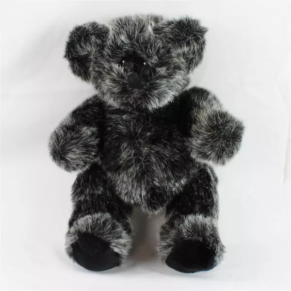 12.5" Embrace Black Plush Jointed Legs Bear Soft Collectible Teddy Toy