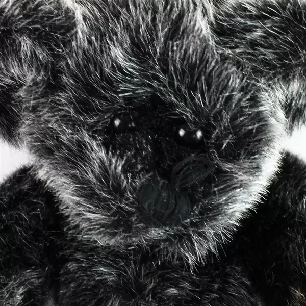 12.5" Embrace Black Plush Jointed Legs Bear Soft Collectible Teddy Toy