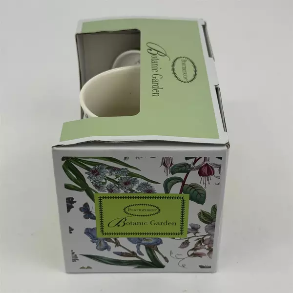 Portmeiron Botanic Garden Sweet Pea Cup and Coaster NIP