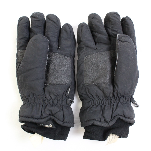 Zero Nylon Insulated Waterproof Black Ski Gloves Men's Medium