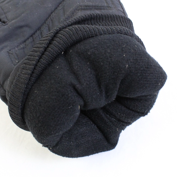 Zero Nylon Insulated Waterproof Black Ski Gloves Men's Medium