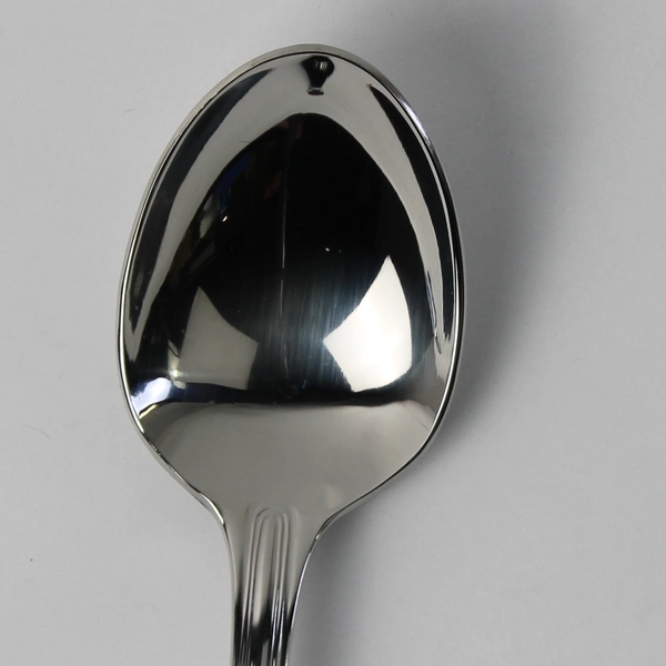 Set of 4 Towle Hotel Stainless Steel Ribbon Edge Teaspoons