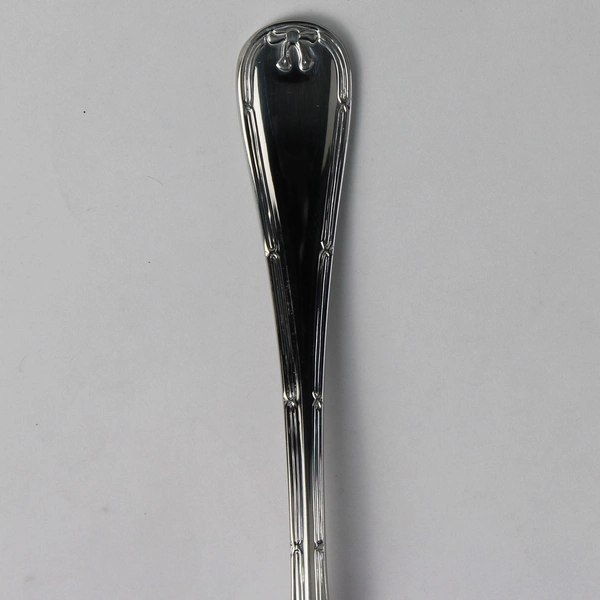 Set of 4 Towle Hotel Stainless Steel Ribbon Edge Teaspoons