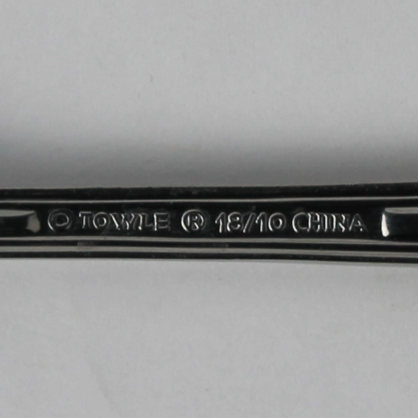 Towle Hotel Stainless Steel Shell Oval Soup Spoon