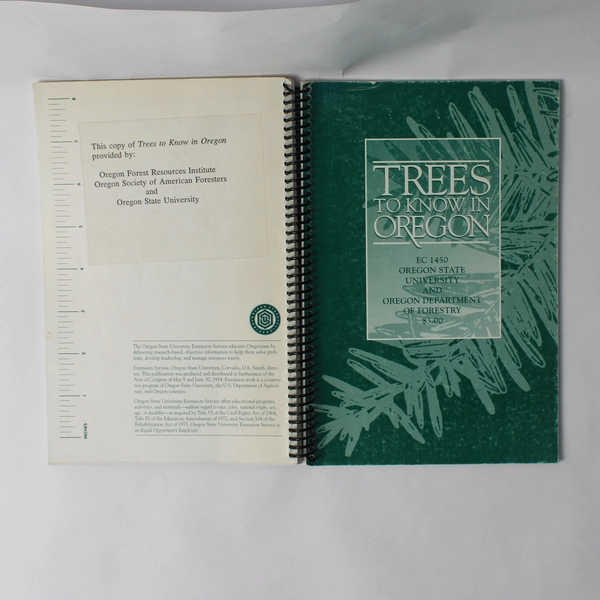 Trees To Know in Oregon by Edward C. Jensen and Charles Ross 1994