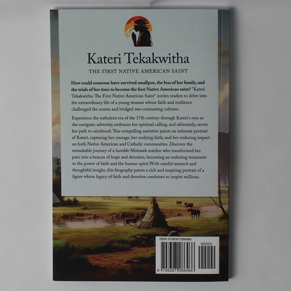 St. Kateri Tekakwitha First Native American Saint Saul Cross (2023, Paperback)