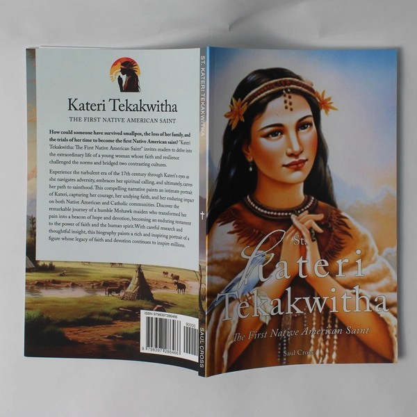 St. Kateri Tekakwitha First Native American Saint Saul Cross (2023, Paperback)