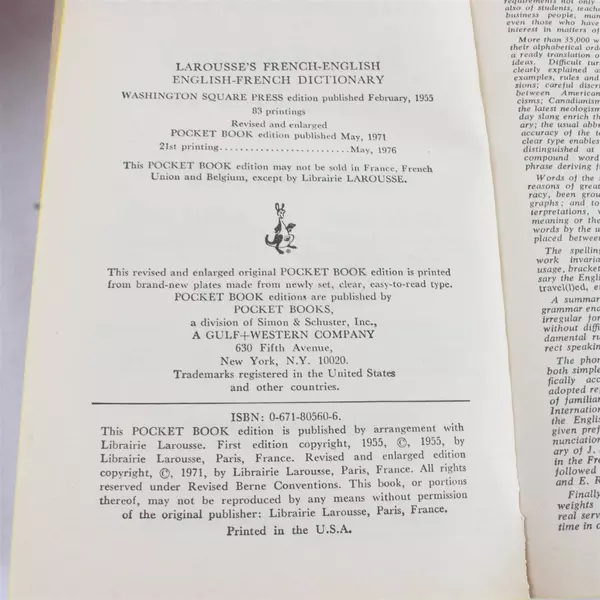 Language Books Spanish-English & French-English Paperback Beginner Learner