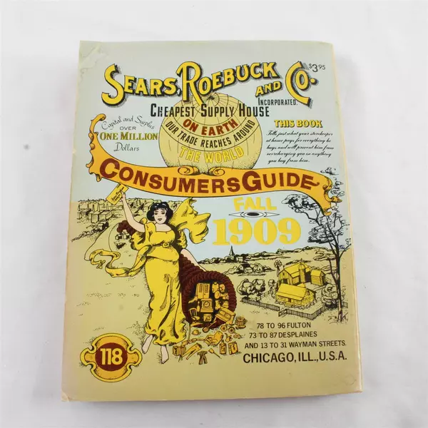 Sears, Roebuck, and Co., Inc Fall Catalog #118 Vintage Softcover