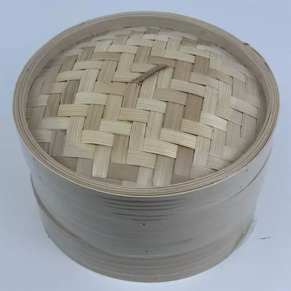 10.25 Inch Bamboo Steamer Set NIP