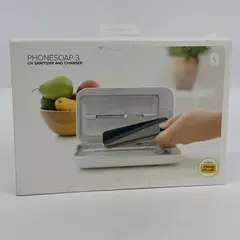 OTTERBOX PhoneSoap 3 UV Sanitizer and Charger for Cell Phones White 2020