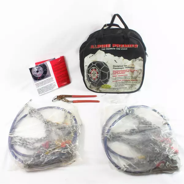 LaClede Chain Mfg Co Alpine Premier Tire Chains Model #1540 Original Bag Unused