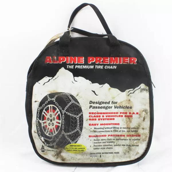 LaClede Chain Mfg Co Alpine Premier Tire Chains Model #1540 Original Bag Unused