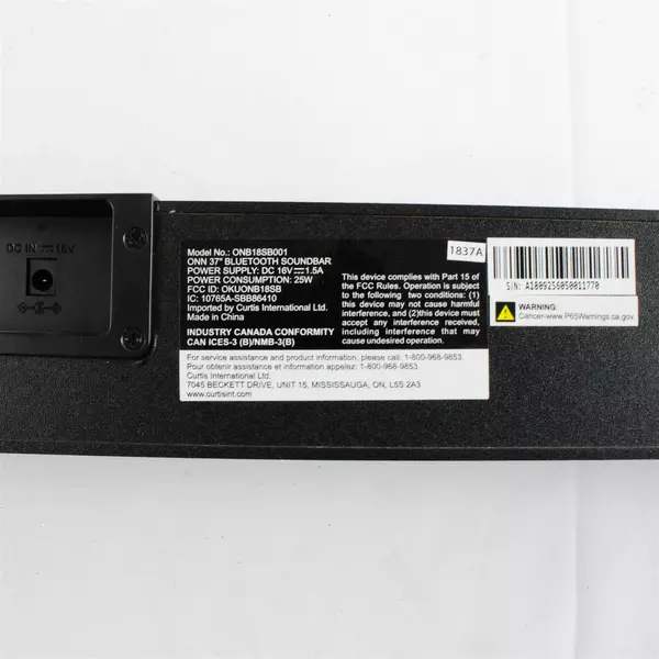 Onn 37 Inch Wireless Bluetooth Soundbar Tested