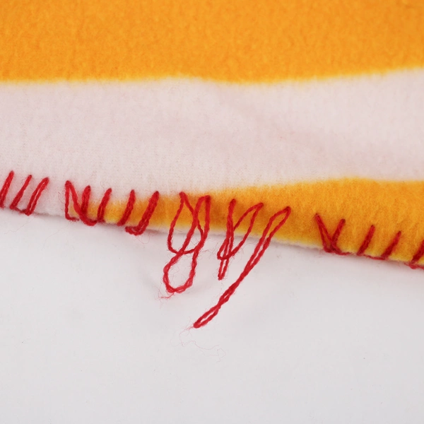 Unbranded USC Trojans Yellow/Red Fleece Throw Blanket Lightweight 66" x 89"