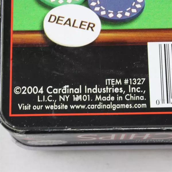 Cardinal Brand Professional Poker Chips Set Casino Quality Clay Composite 100pcs