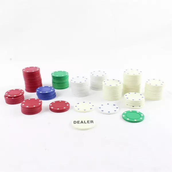 Cardinal Brand Professional Poker Chips Set Casino Quality Clay Composite 100pcs