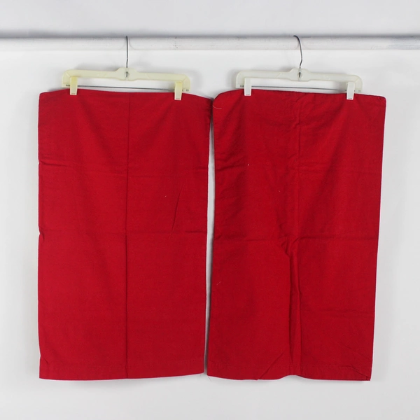 Lot of 10 Flannel Standard Pillowcases DIY Fabric Upcycling