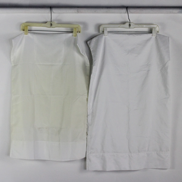 Lot of 10 Off-White Standard Pillowcases DIY Fabric Upcycling