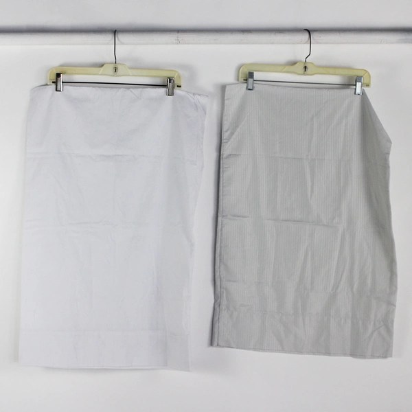 Lot of 10 Gray Standard Pillowcases Standard Size DIY Fabric Upcycling