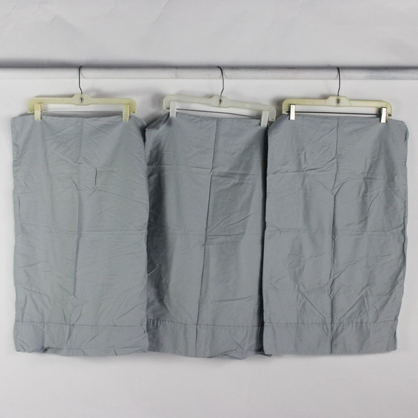 Lot of 10 Gray Standard Pillowcases Standard Size DIY Fabric Upcycling