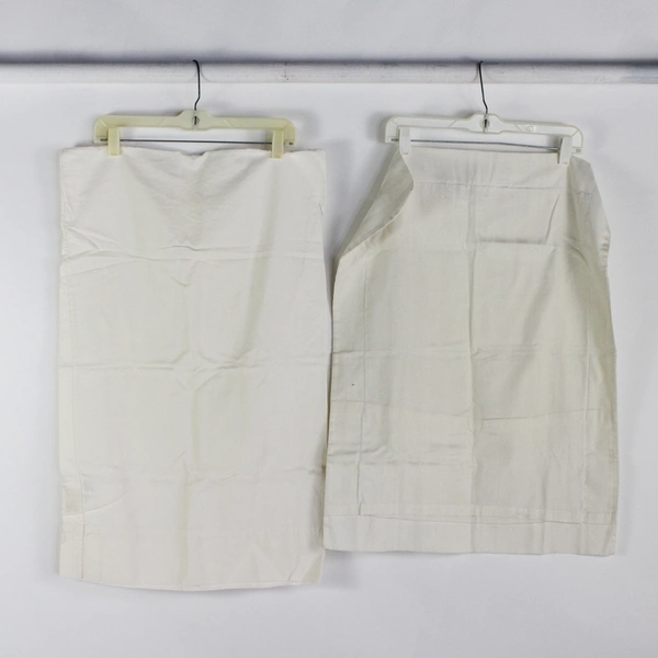 Lot of 10 Off-White Standard Pillowcases DIY Fabric Crafts