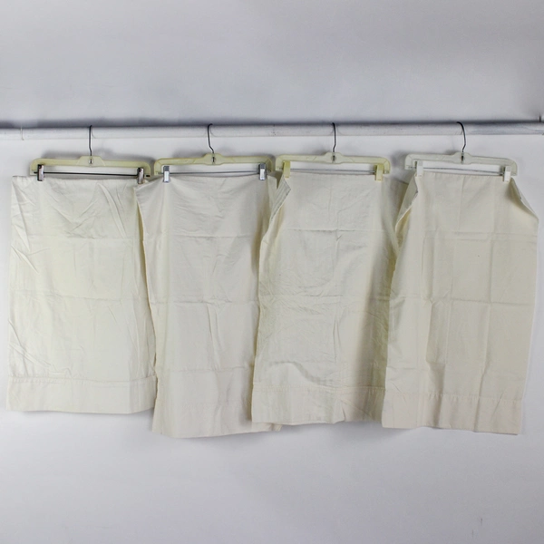 Lot of 10 Off-White Standard Pillowcases DIY Fabric Crafts