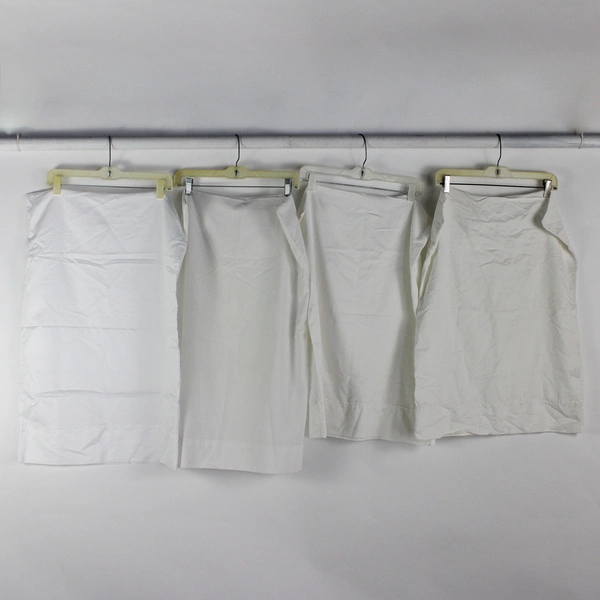 Lot of 10 White and Off-White Standard Pillowcases DIY Fabric Crafts