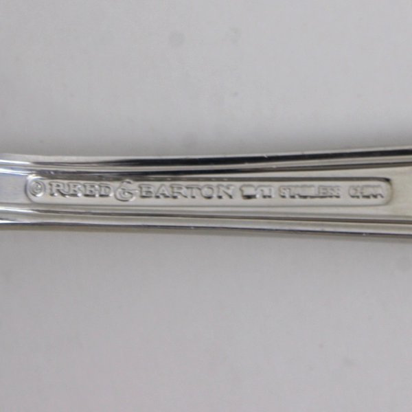 VTG Lot of 2 Reed & Barton Renaissance Serveware Meat Fork Serving Fork 18/10