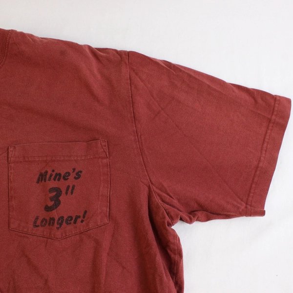 Duluth Trading Co. The Longtail T Brick Red T-Shirt Men's Large