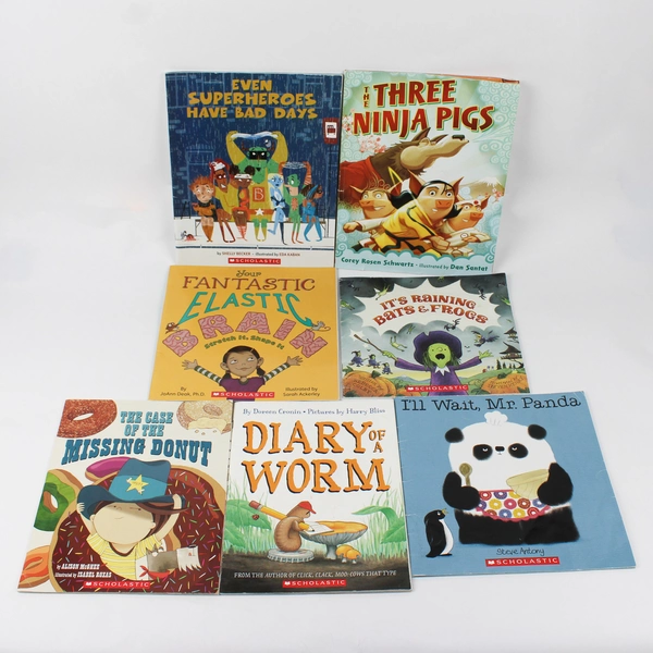 Lot of 7 Scholastic Children's Picture Books 2003-2018 Paperback