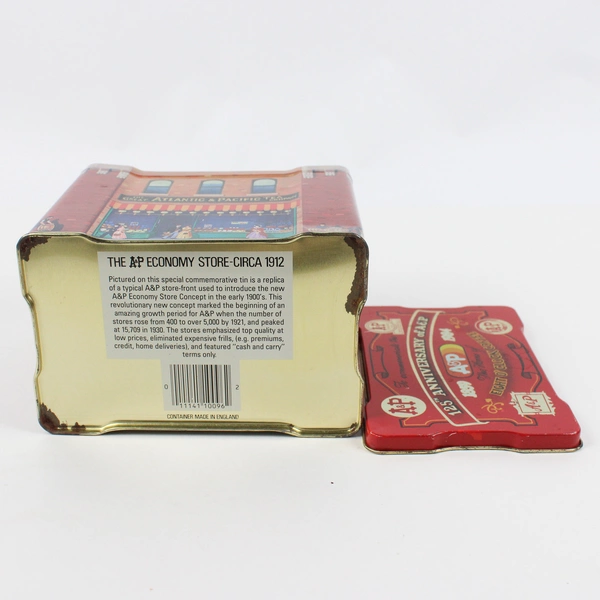 Vintage 1984 Atlantic & Pacific Tea Co 125th Anniversary Collectible Coffee Tin