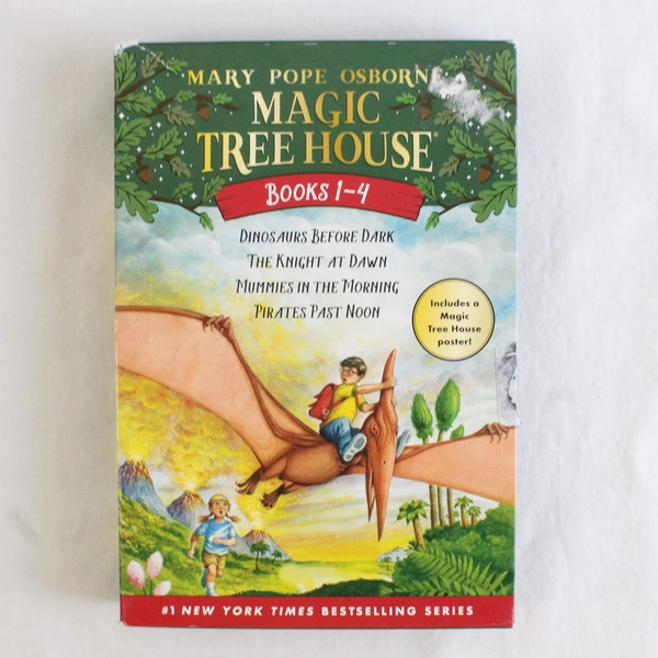 Magic Tree House Boxed Set by Mary Pope Osborne Books 1-4 Paperback 2012