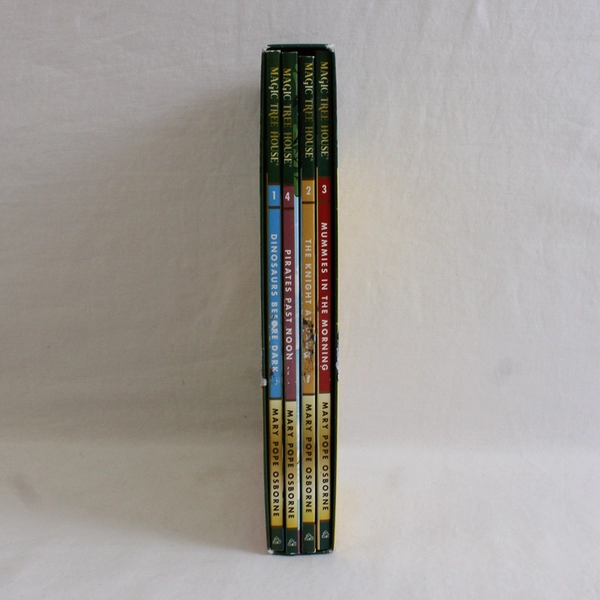 Magic Tree House Boxed Set by Mary Pope Osborne Books 1-4 Paperback 2012