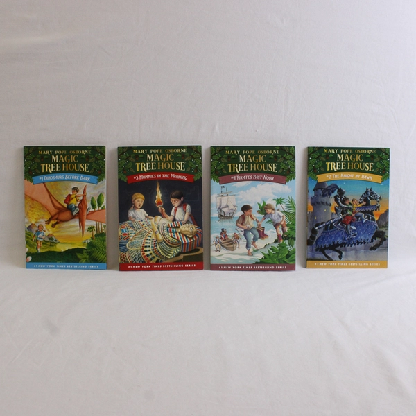 Magic Tree House Boxed Set by Mary Pope Osborne Books 1-4 Paperback 2012