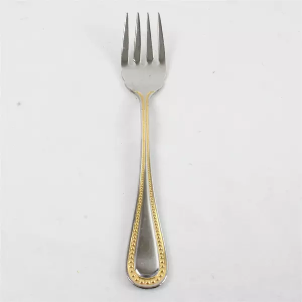 Lot of 3 Towle Manchester Gold Individual Salad Forks 6.5" Pre-Owned