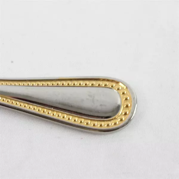 Lot of 3 Towle Manchester Gold Individual Salad Forks 6.5" Pre-Owned