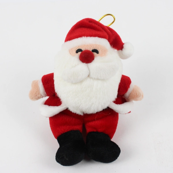 Chosun International Santa Claus Plush Christmas Ornament 7"