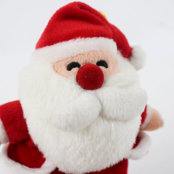 Chosun International Santa Claus Plush Christmas Ornament 7"