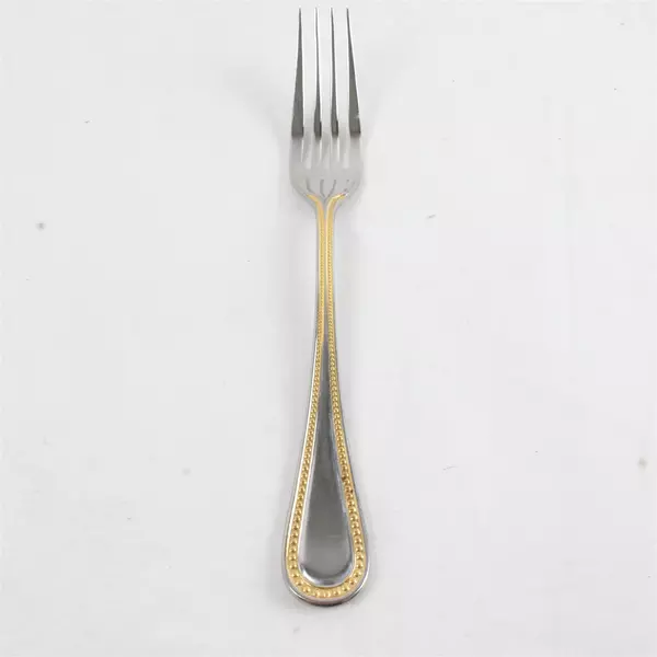 Lot of 4 Towle Gold Manchester 8" Dinner Forks Flatware