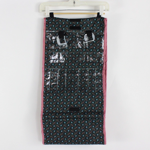 Handmade Tool Caddy For Knitting/Sewing/Crochet Purple and Floral Design