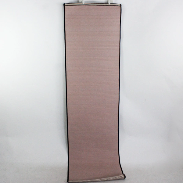 Unbranded Beige and Black Striped Hallway Runner Rug 85" x 24"