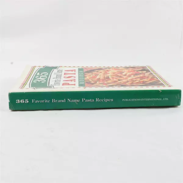 Cook Book 365 Favorite Brand Name Pasta Recipes Hardcover Cookbook 1997