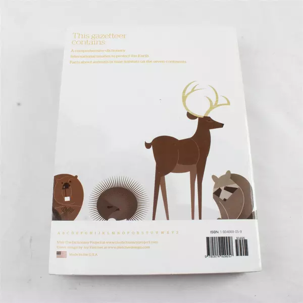 A Student’s Dictionary & Animal Gazetteer Paperback 2016